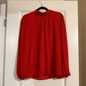 Zara Vibrant Red Blouse